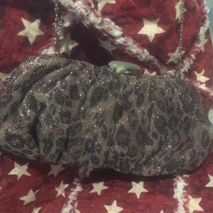 Adorable, Sparkly Cheetah print bag